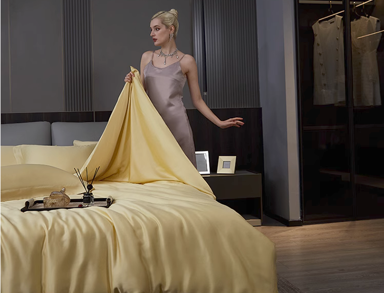 奥地利60支兰精天丝四件套轻奢高档酒店丝滑床上用品被套床单单件 