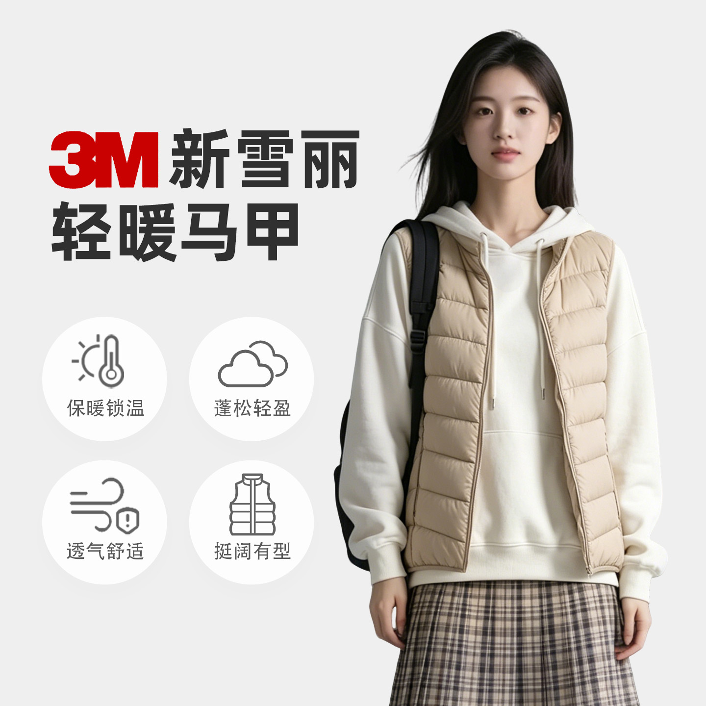 3M新雪丽马甲